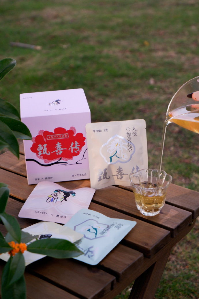 喜茶联名甄嬛传，国产剧大IP是新茶饮的“福气”吗？